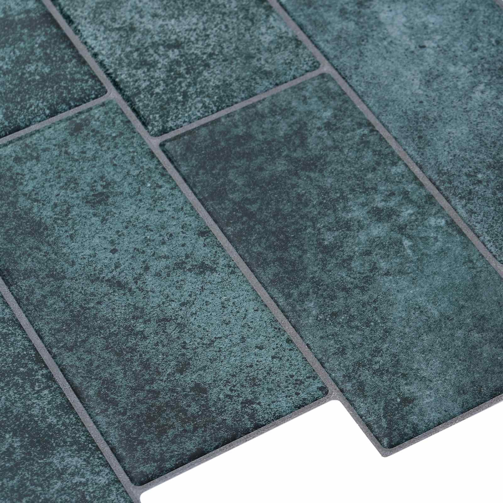 Subway pločica 20 pcs Plava Zelena 29 x 21 cm Poliuretan i PET