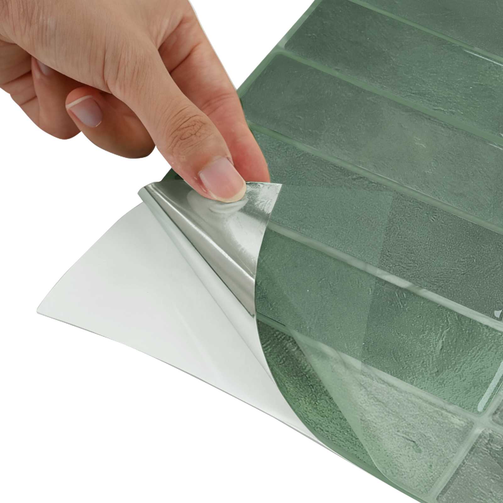 Pravougaona keramika 10 pcs Tamnozelena 29 x 23 x 0,08 cm