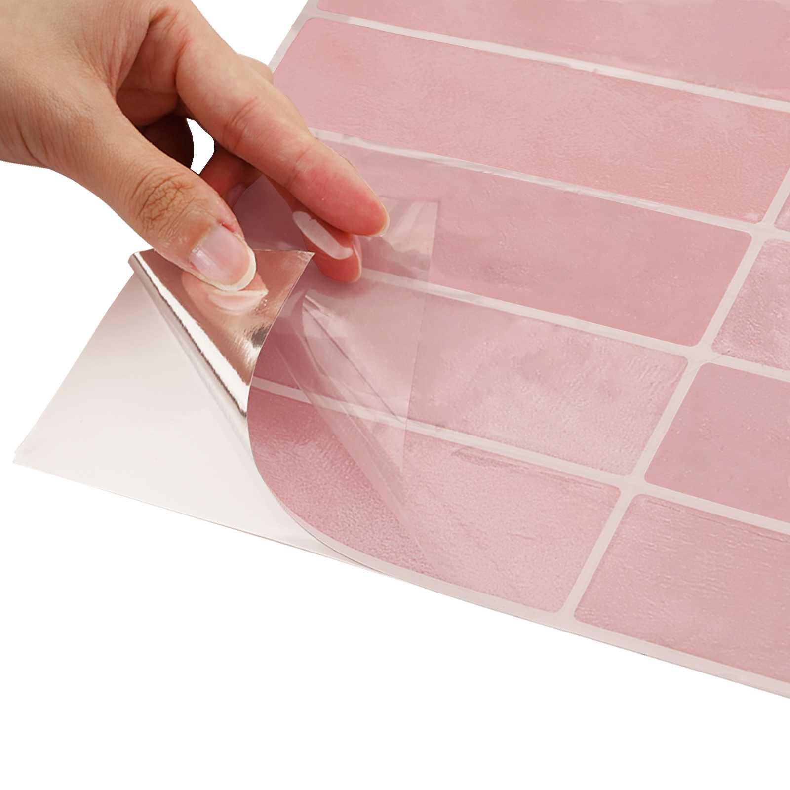 Pravougaona keramika 50 pcs Ružičasta 29 x 23 x 0,08 cm