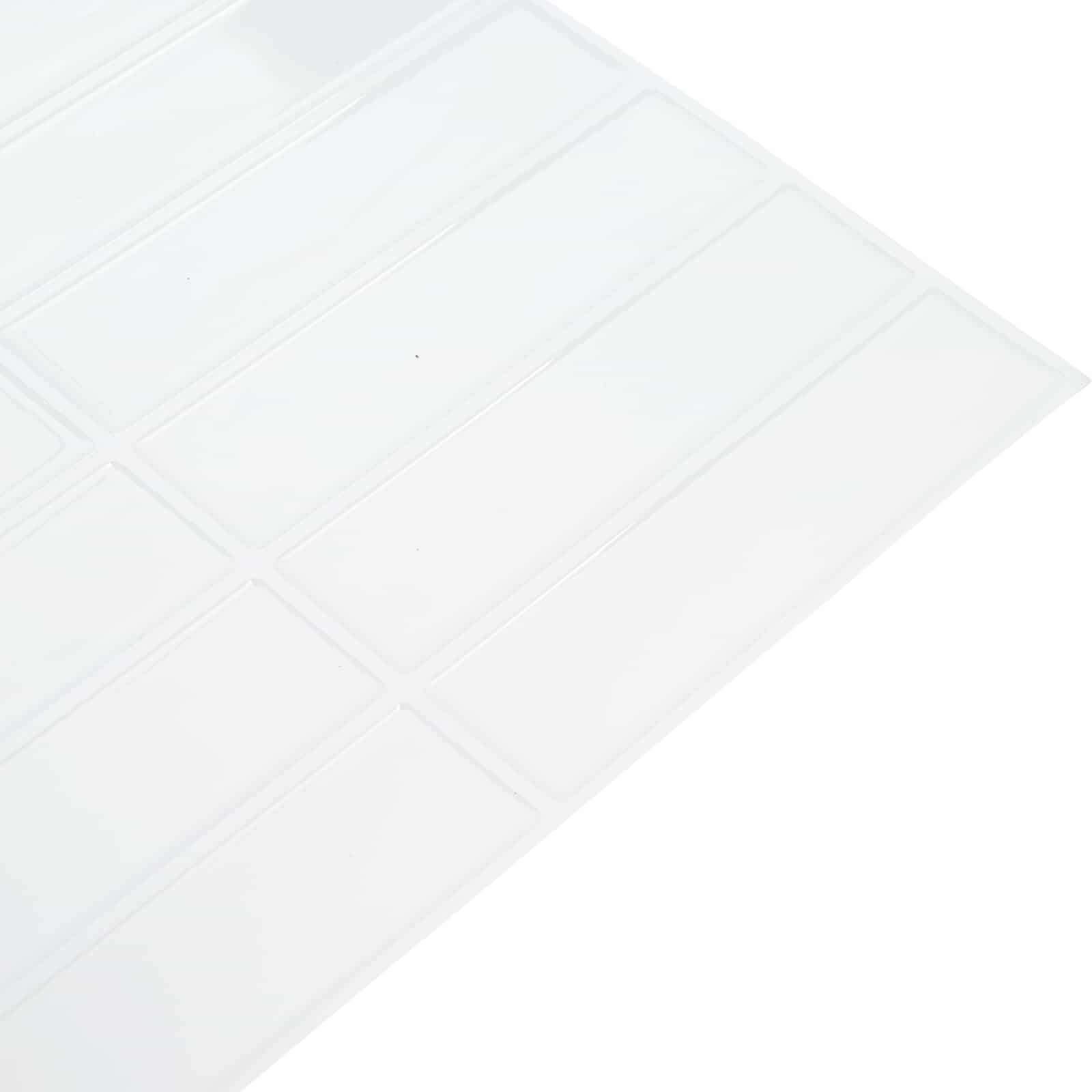 Pravougaona keramika 20 pcs Bijela 29 x 23 x 0,08 cm