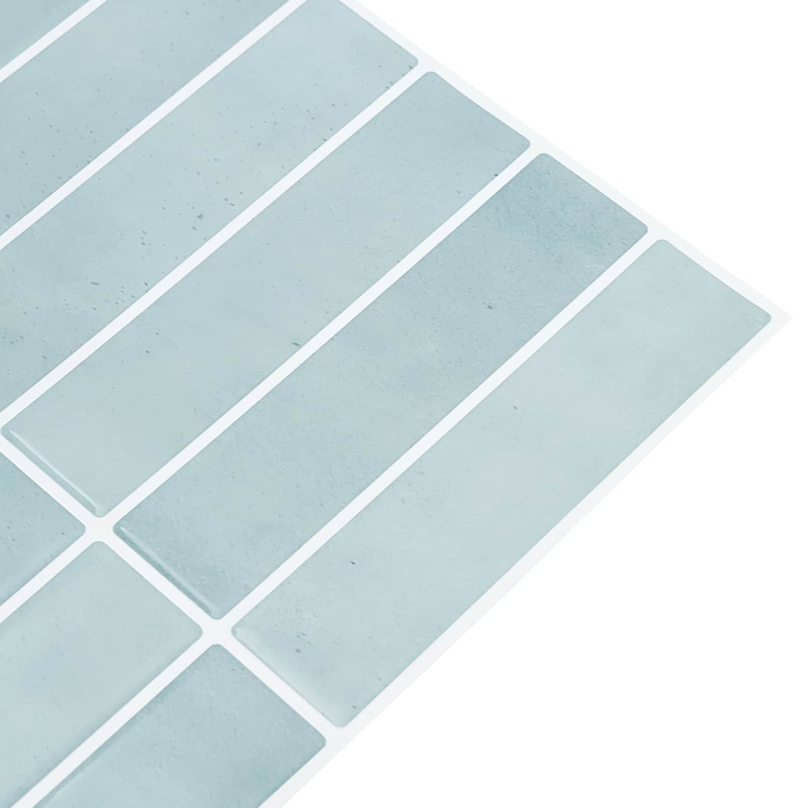 Pravougaona keramika 10 pcs Siva zelena 29 x 23 x 0,08 cm