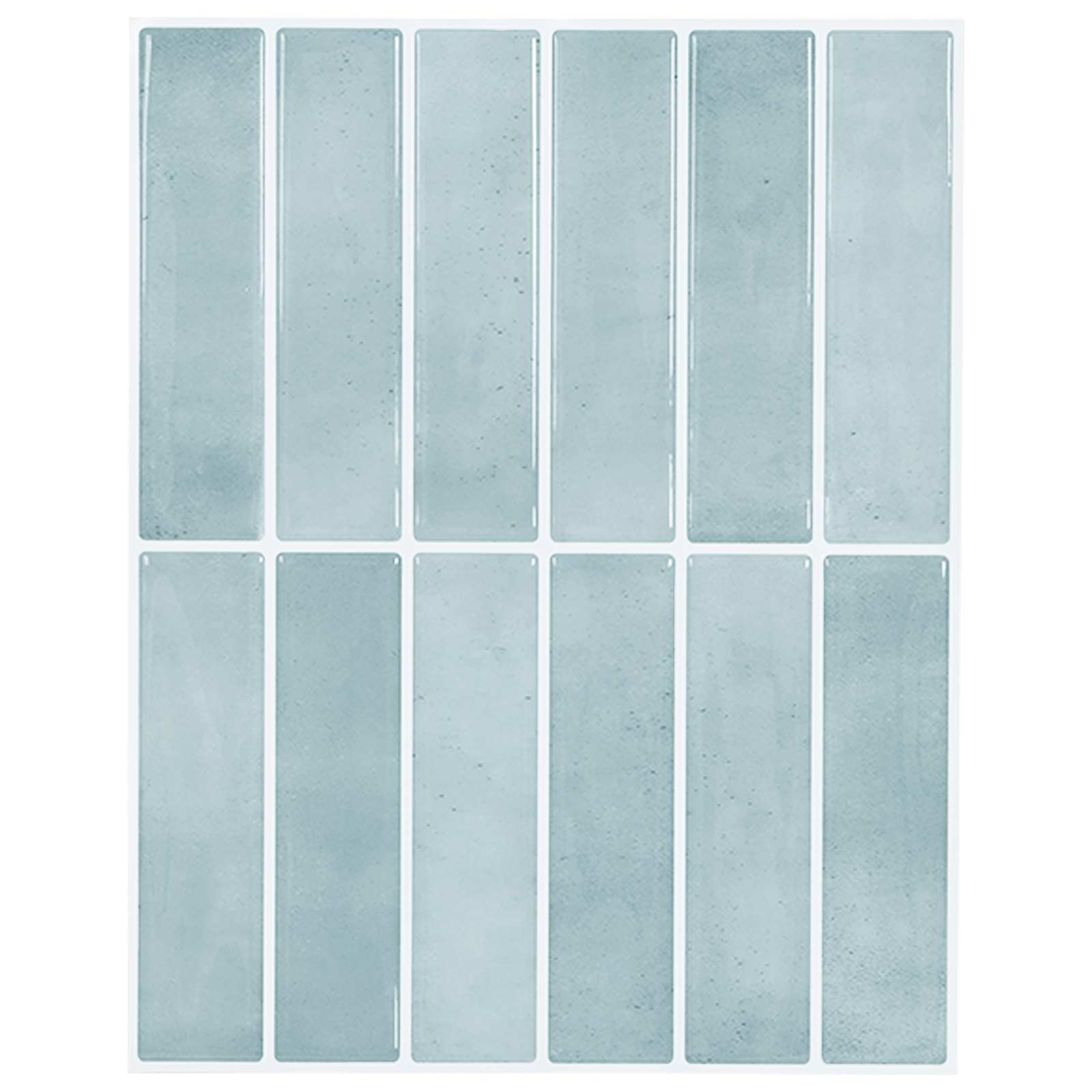 Pravougaona keramika 20 pcs Siva zelena 29 x 23 x 0,08 cm