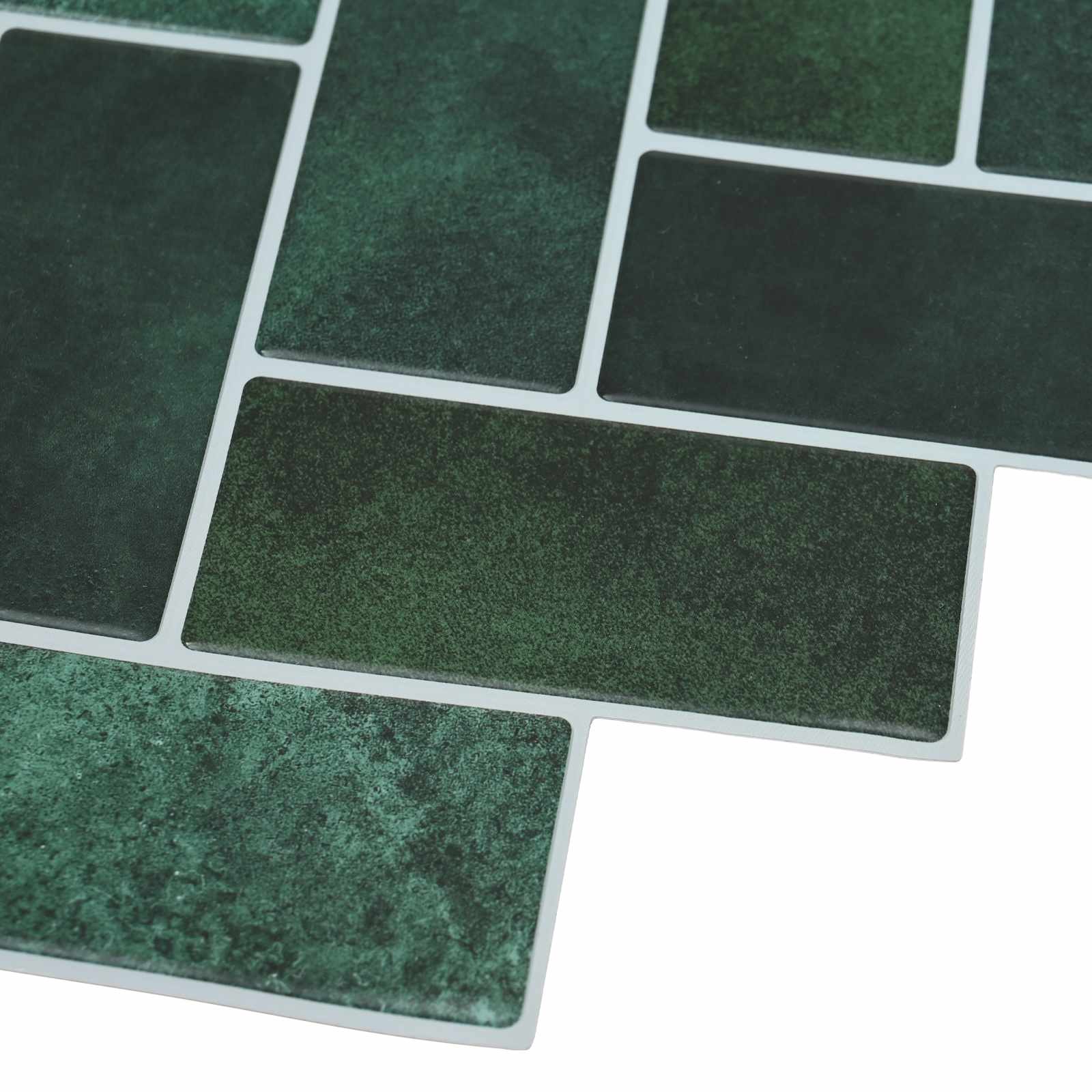 Pločica riblja kost 20 pcs Tamnozelena 30 x 30 cm