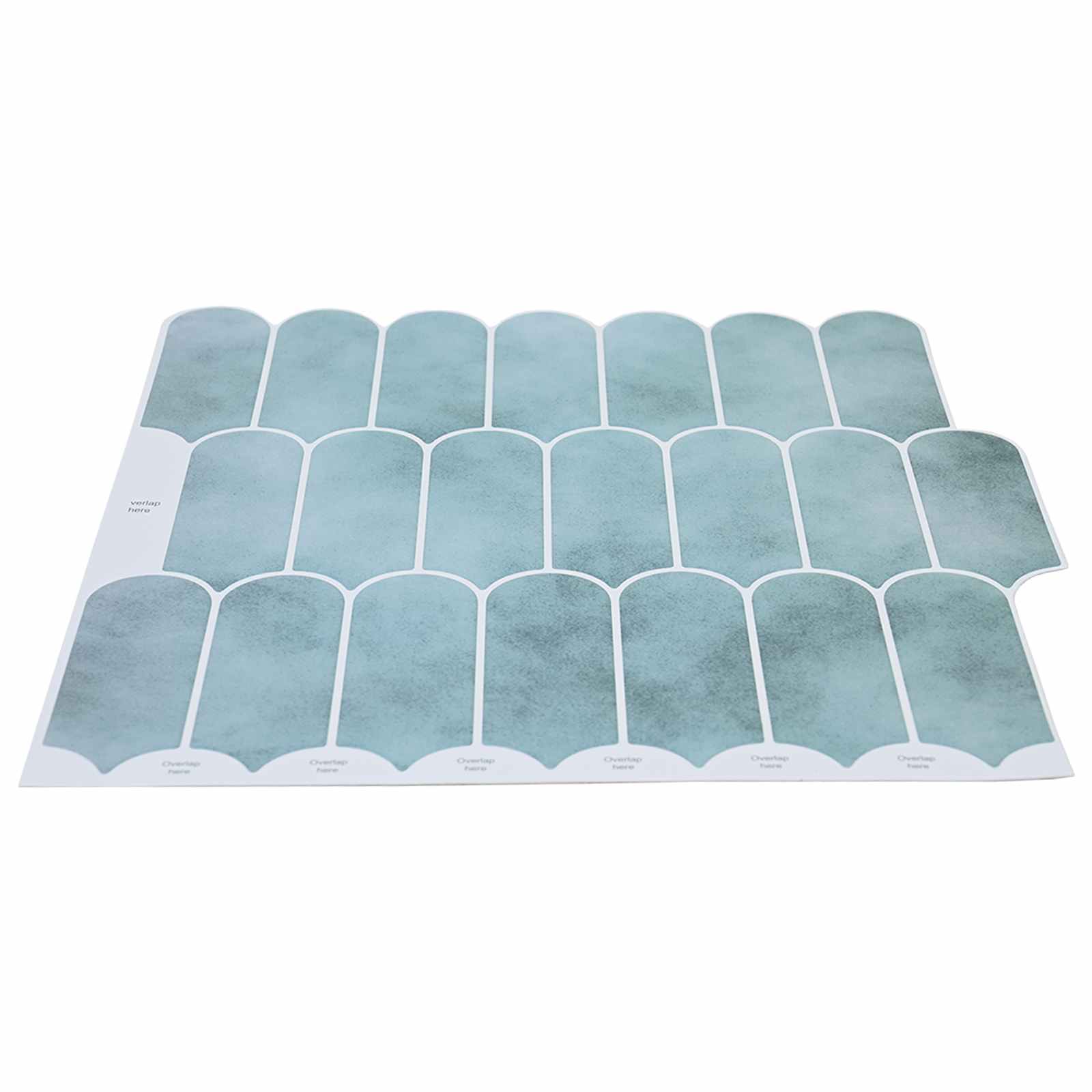 Pernata pločica 50 pcs Zelena 30 x 30 cm Poliuretan i PET