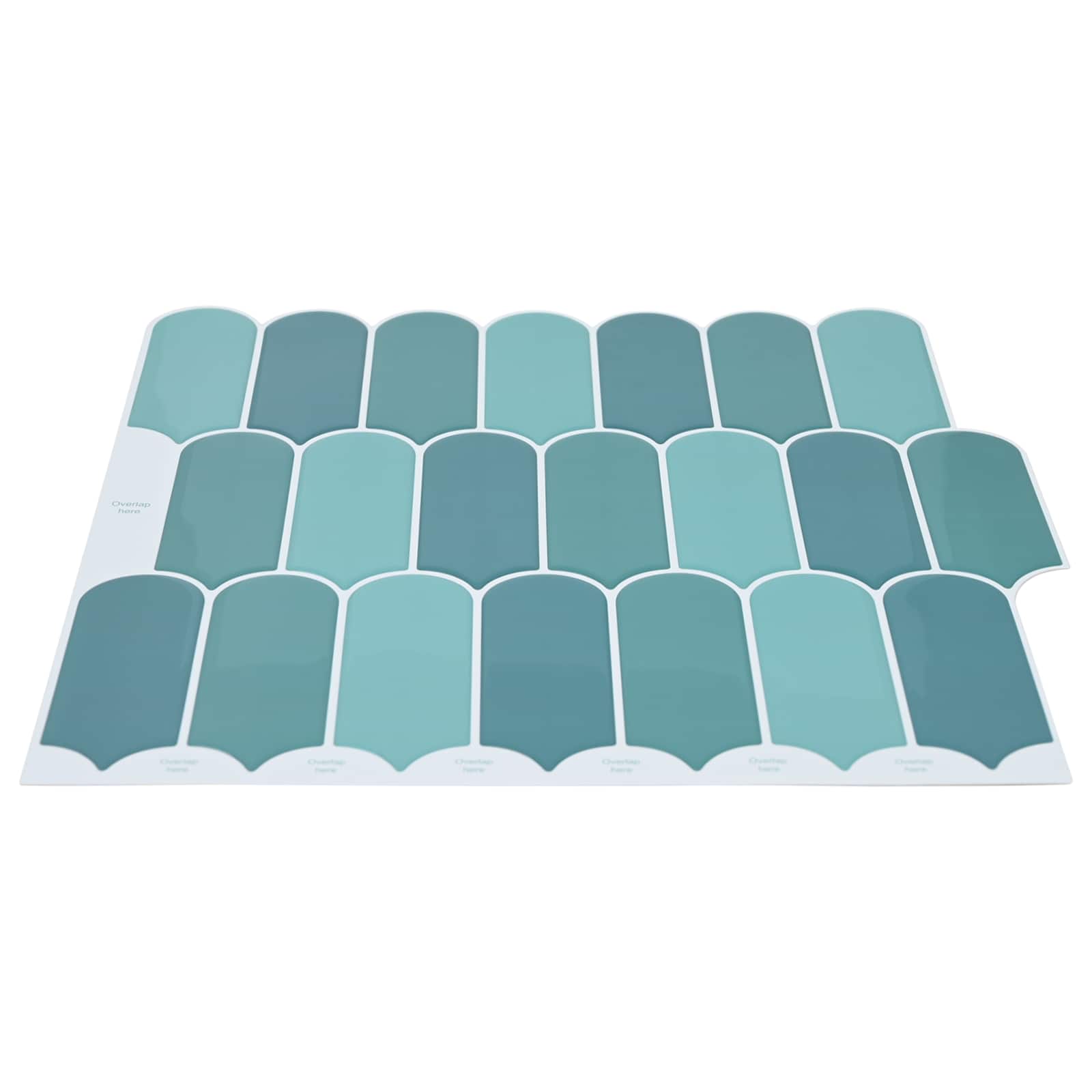 Pernata pločica 10 pcs Plava 30 x 30 cm Poliuretan i PET