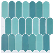 Pernata pločica 50 pcs Plava 30 x 30 cm Poliuretan i PET