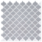Lanturn ploča 50 pcs Siva 27 x 27 cm Poliuretan i PET