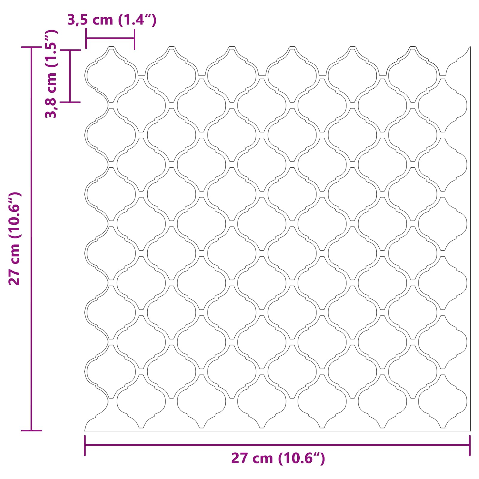 Lanturn ploča 50 pcs Siva 27 x 27 cm Poliuretan i PET