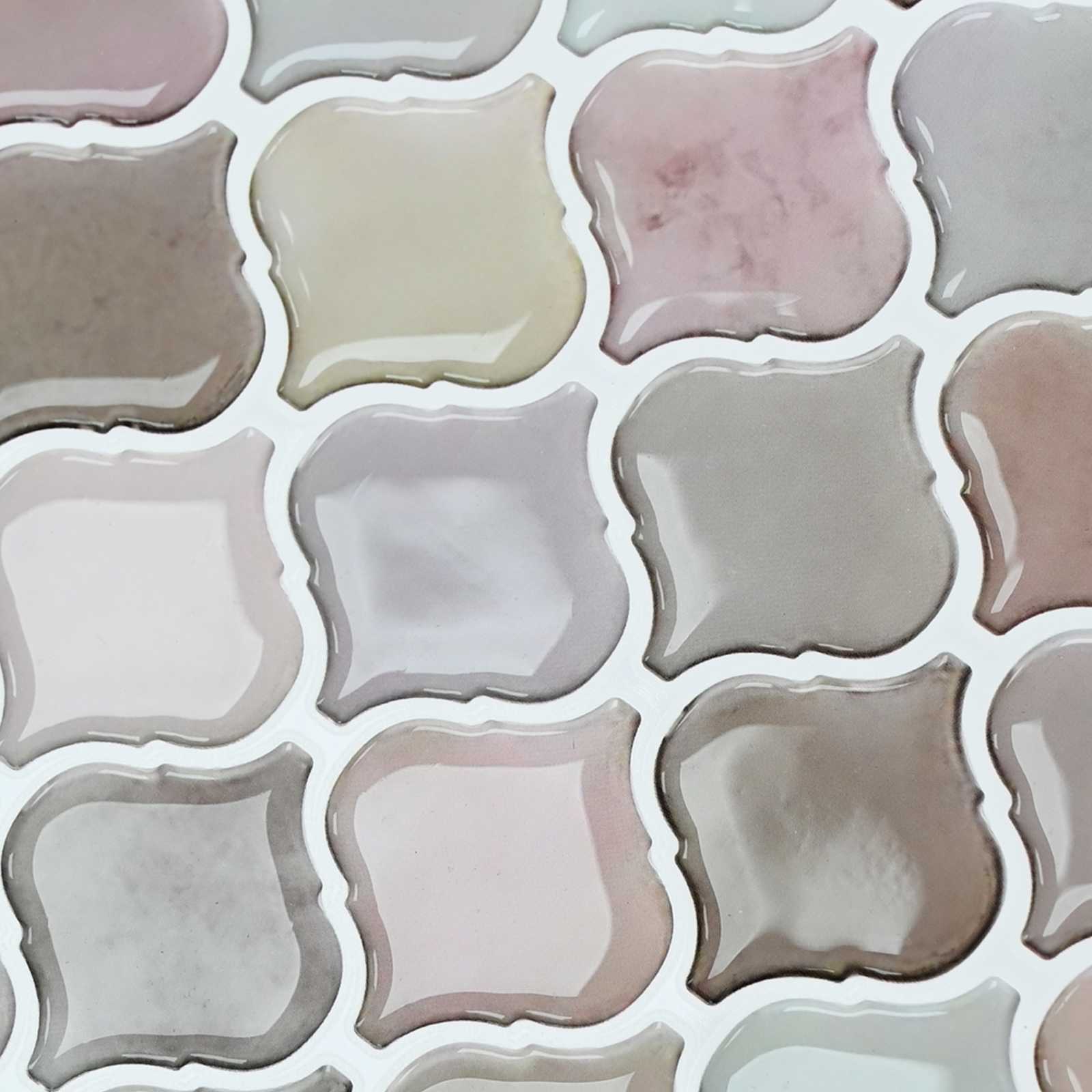 Lanturn ploča 50 pcs Bež 27 x 27 cm Poliuretan i PET