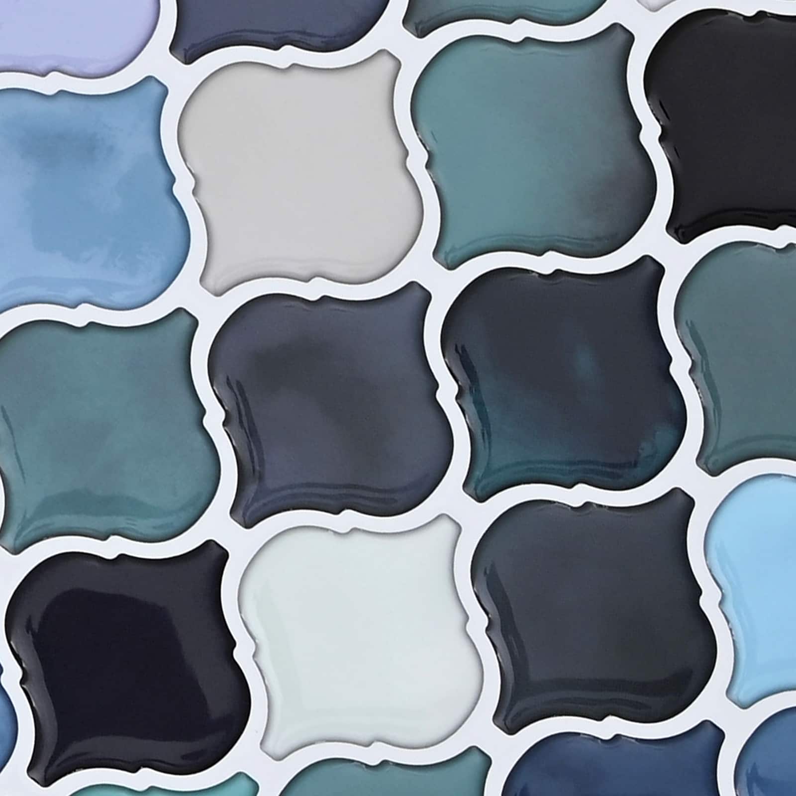 Lanturn ploča 50 pcs Plava Zelena 27 x 27 cm Poliuretan i PET