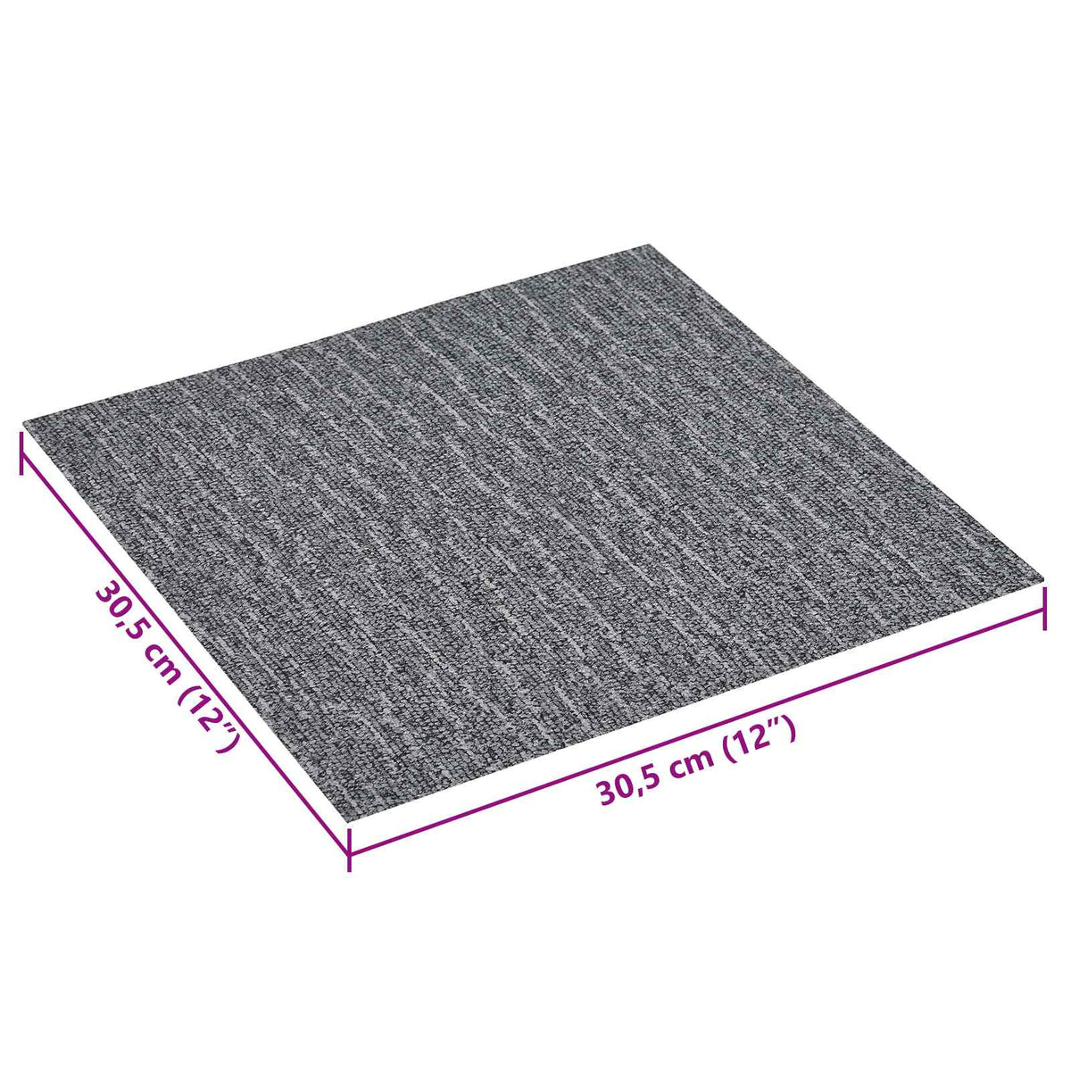 Samoljepljive Pločice za Pod Siva i Svijetlosiva 30,5 x 30,5 cm