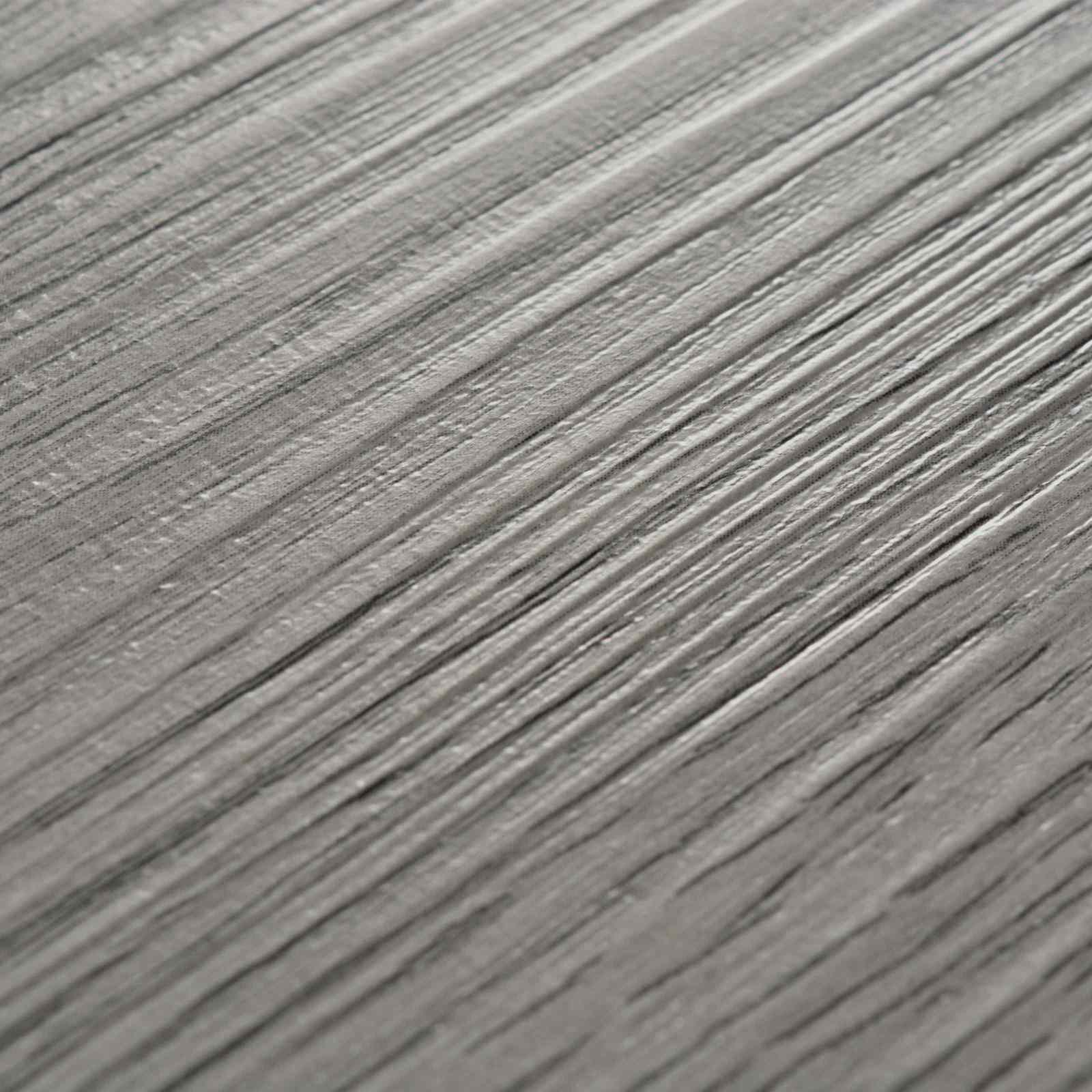 Samoljepljive PVC podne daske 30,5 x 61 cm 28 pcs PVC Tamnosiva