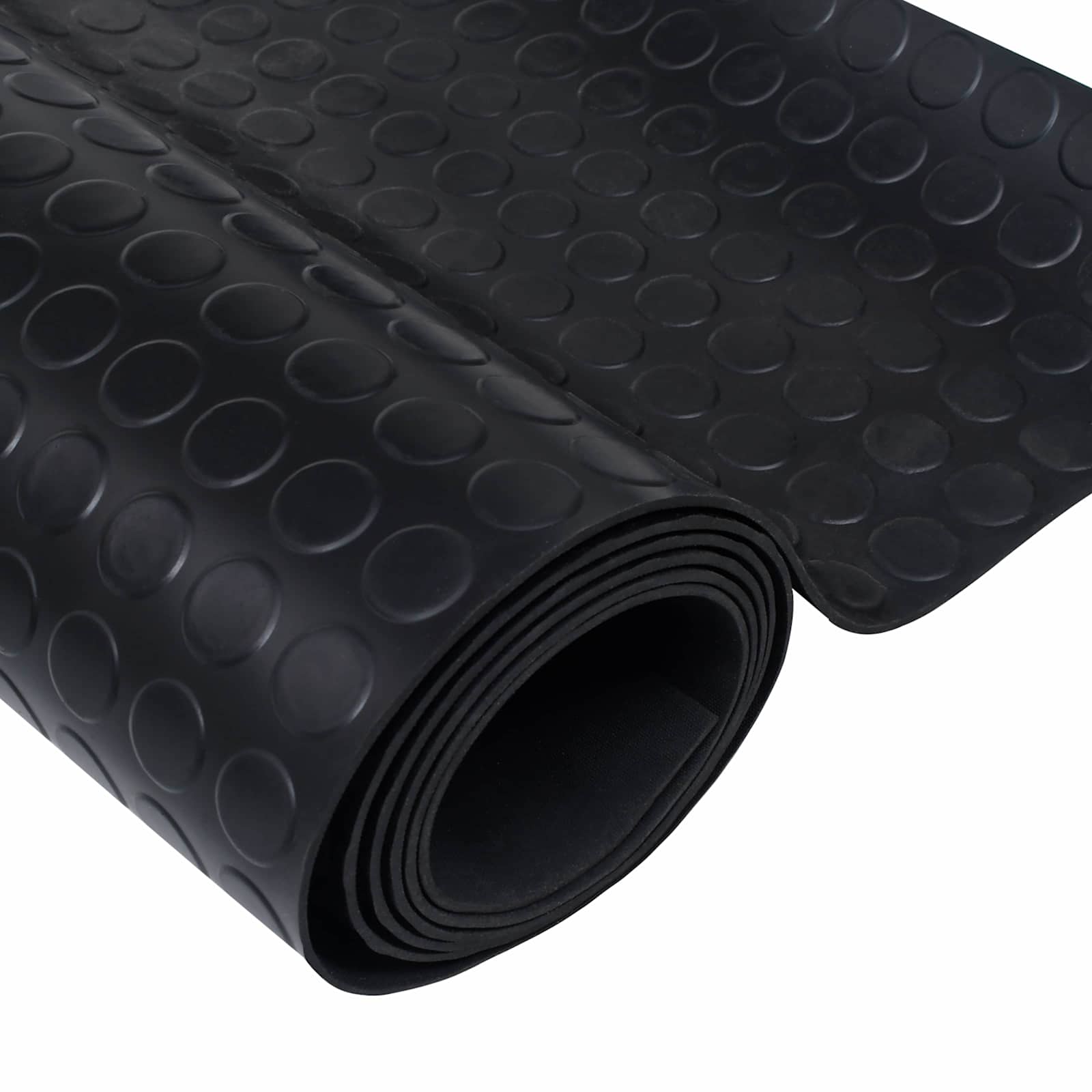 Podni mat Crna 1 x 2 m Guma