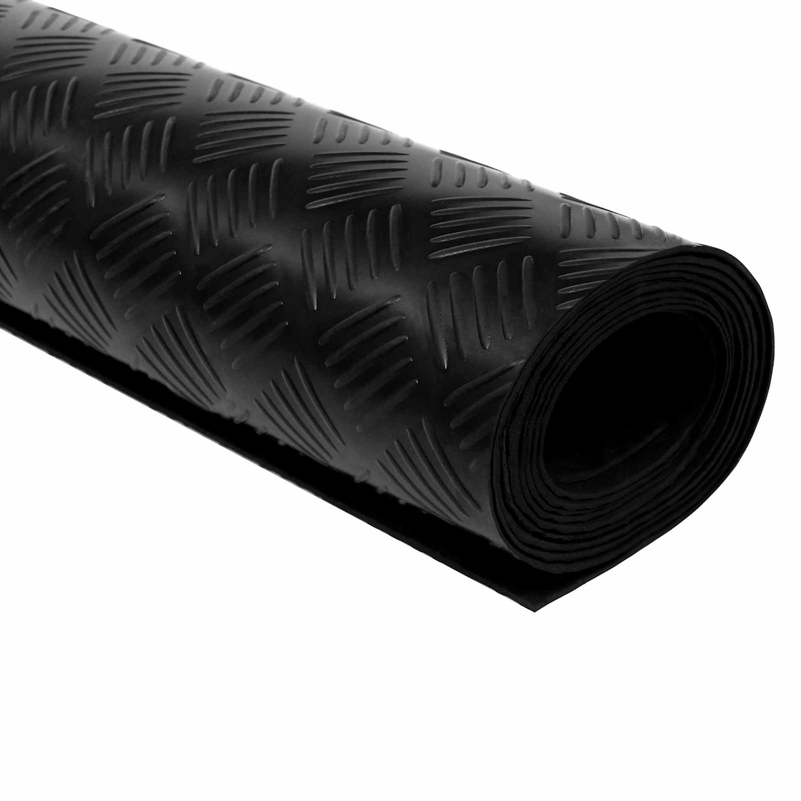Podni mat Crna 1,5 x 4 m Guma