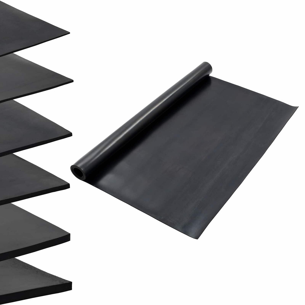 Podni mat Crna 1,2 x 2 m Guma