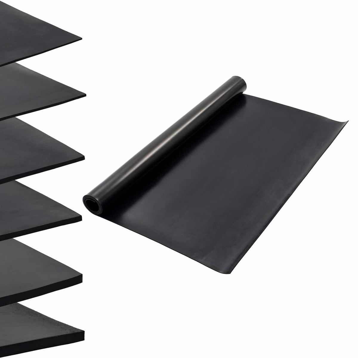 Podni mat Crna 1,2 x 2 m Guma