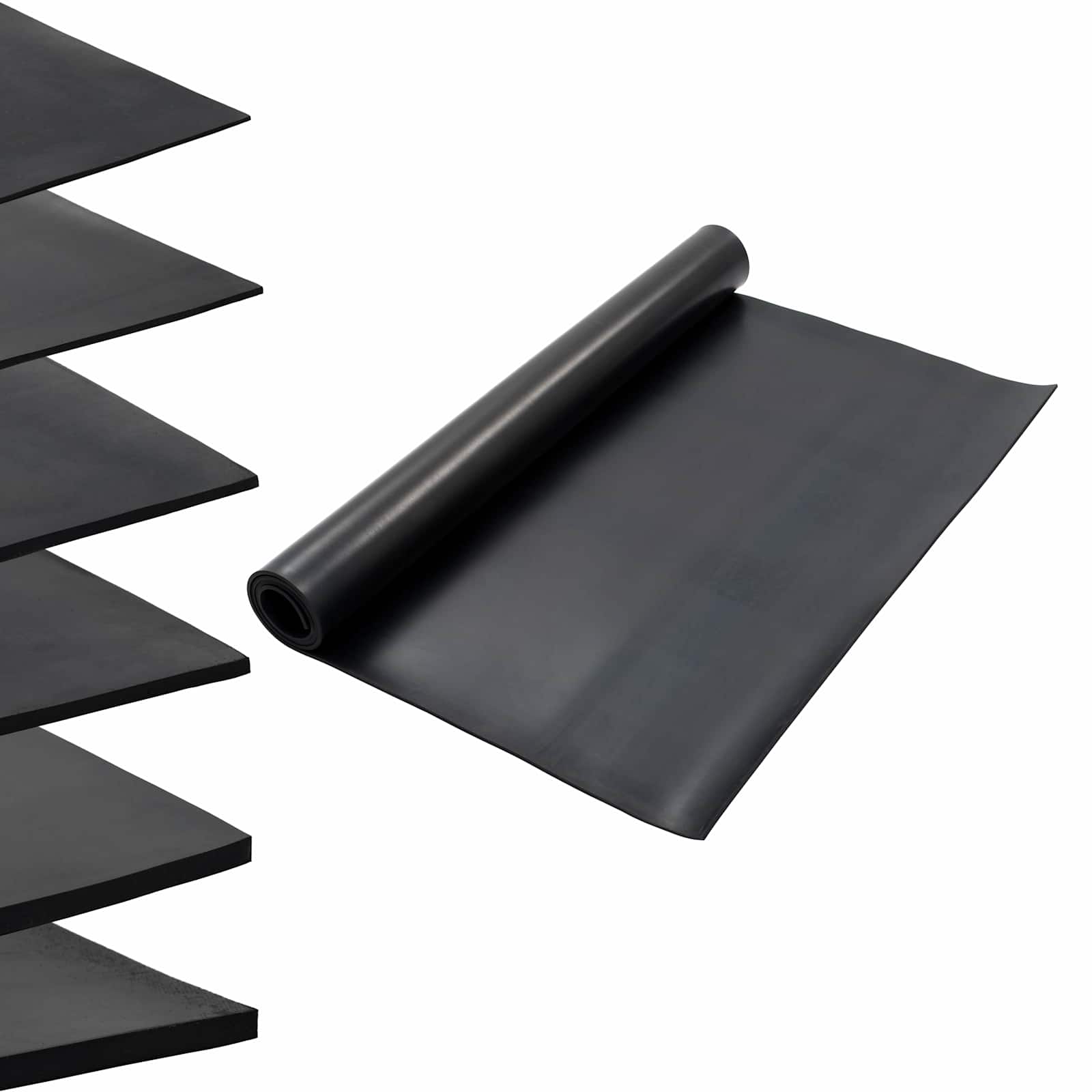 Podni mat Crna 1,2 x 2 m Guma