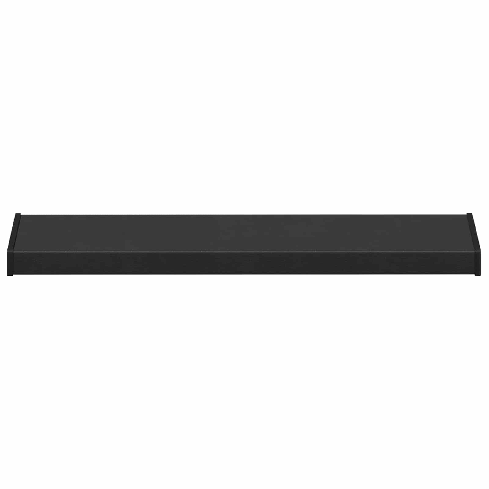 Prozorska klupčica Crno s drvenim uzorkom 60 x 25 x 4,5 cm PVC