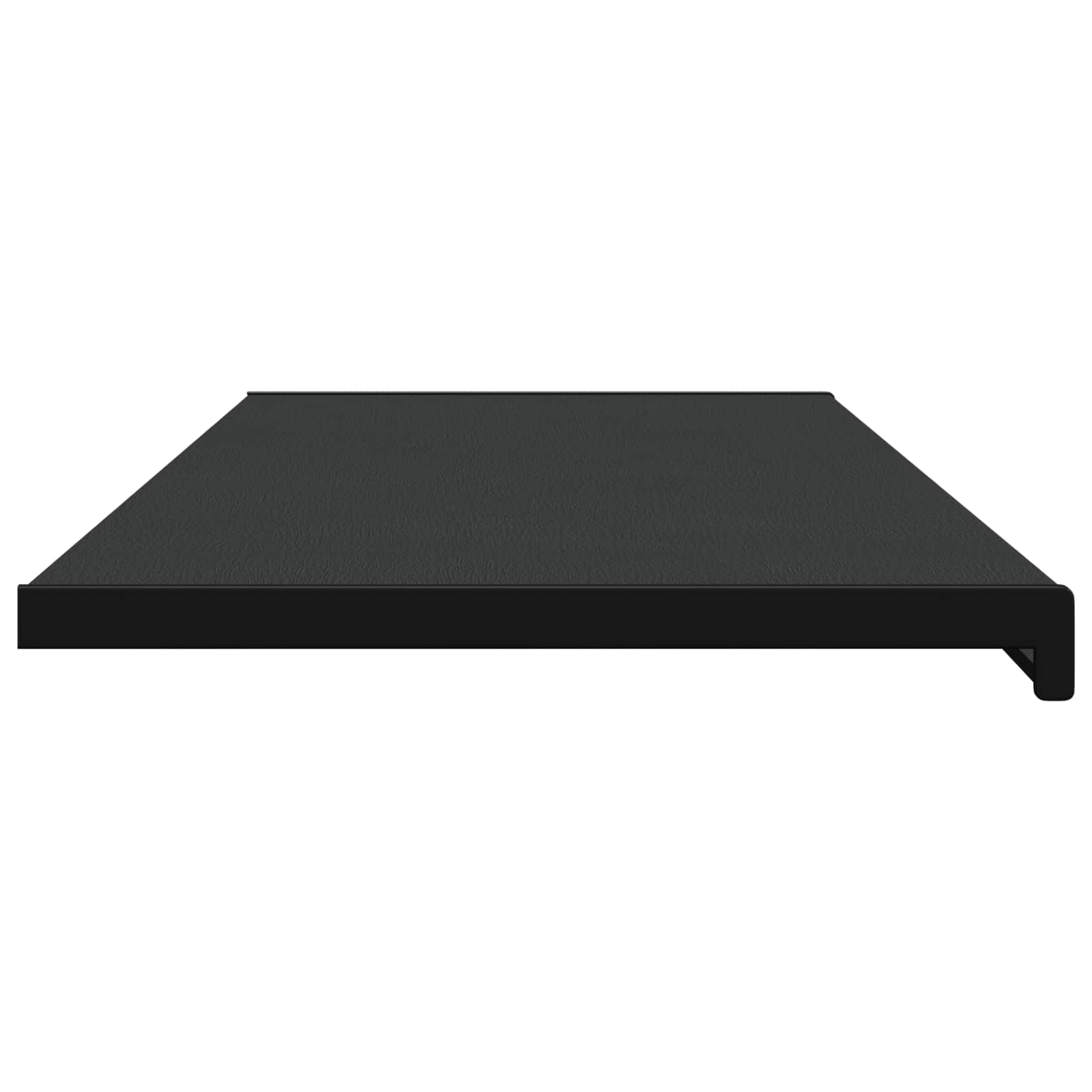 Prozorska klupčica Crno s drvenim uzorkom 160 x 40 x 4,5 cm PVC