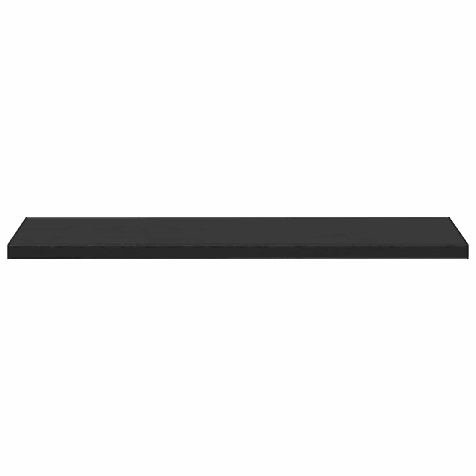 Prozorska klupčica Crno s drvenim uzorkom 140 x 50 x 4,5 cm PVC