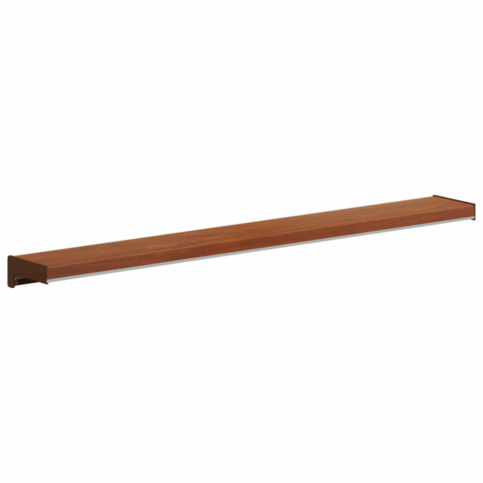 Prozorska klupčica Smeđe drvo 60 x 10 x 4,5 cm PVC