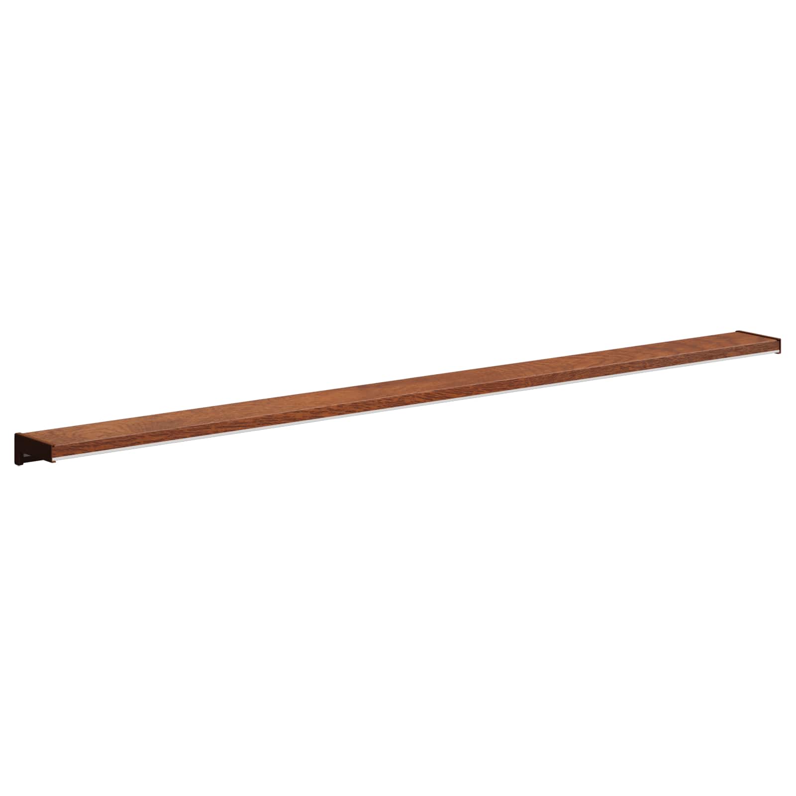 Prozorska klupčica Smeđe drvo 140 x 15 x 4,5 cm PVC