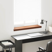 Prozorska klupčica Smeđe drvo 60 x 25 x 4,5 cm PVC