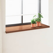 Prozorska klupčica Smeđe drvo 140 x 50 x 4,5 cm PVC