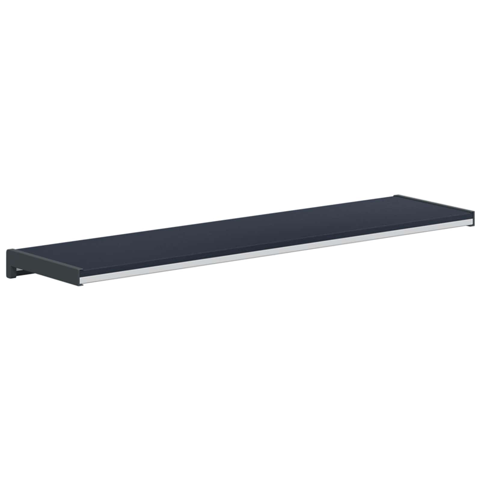 Prozorska klupčica Antracit s drvenim uzorkom 60 x 20 x 4,5 cm