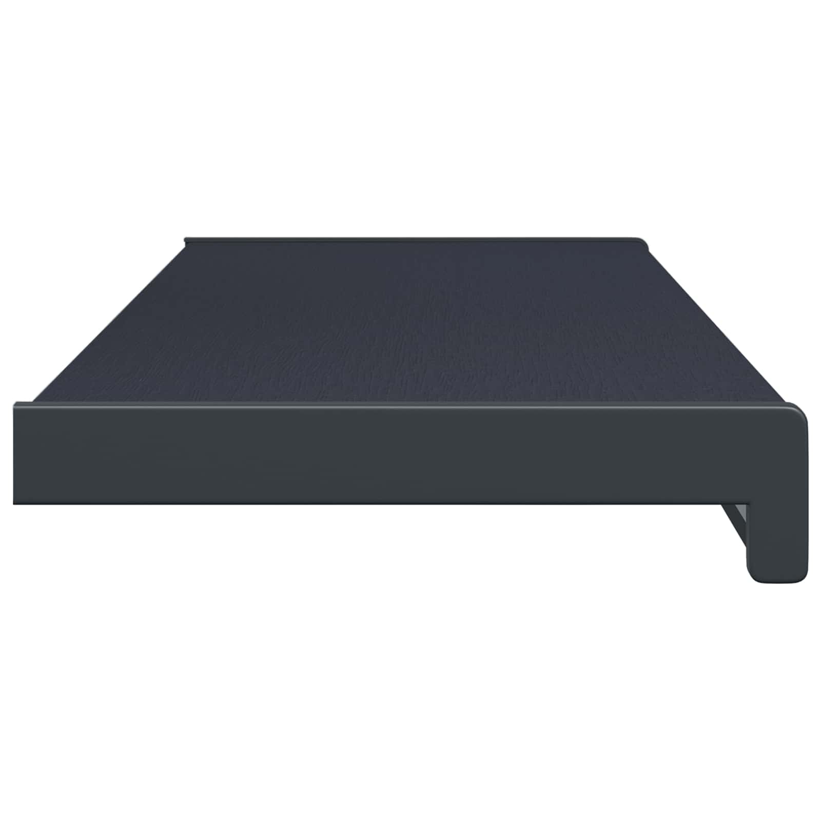 Prozorska klupčica Antracit s drvenim uzorkom 60 x 20 x 4,5 cm