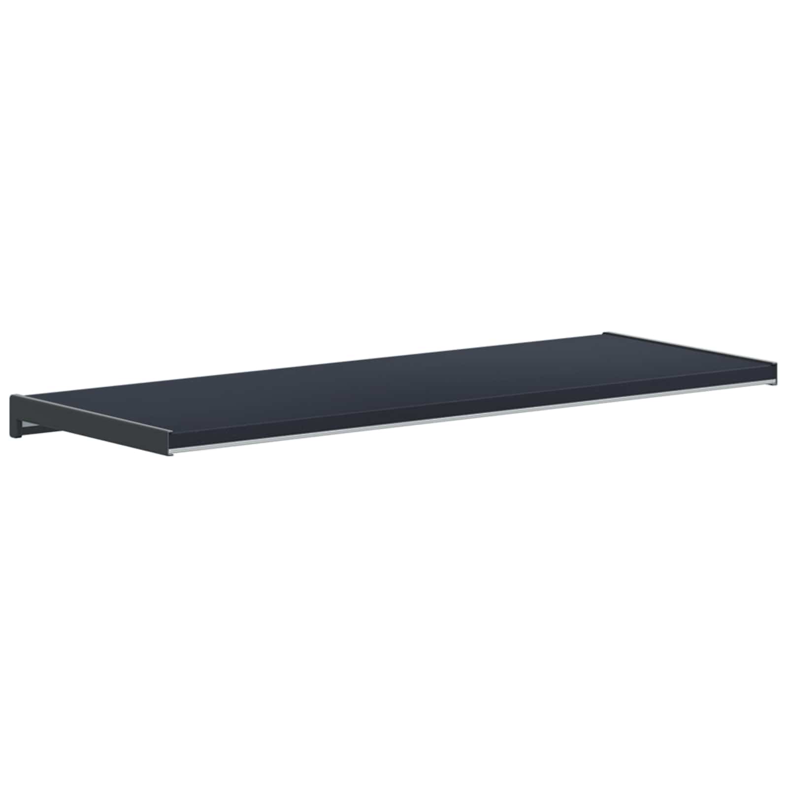 Prozorska klupčica Antracit s drvenim uzorkom 60 x 35 x 4,5 cm