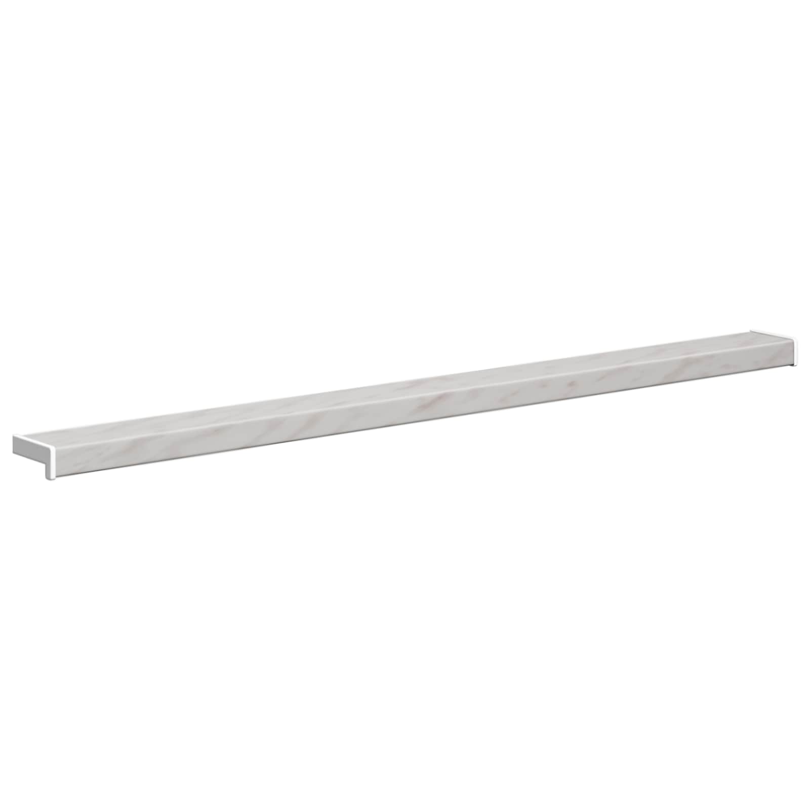 Prozorska klupčica Mramorna tekstura 140 x 10 x 4,5 cm PVC