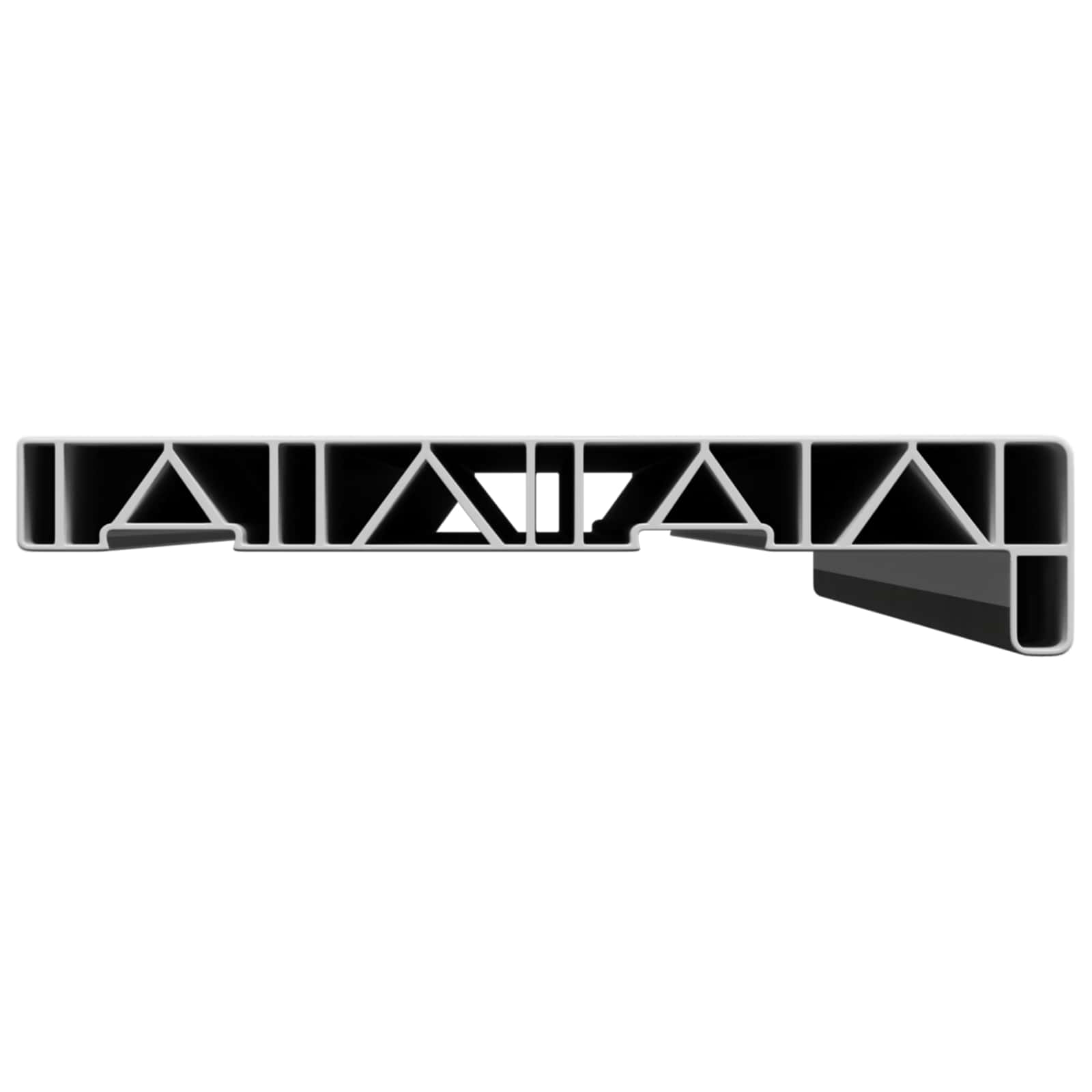 Prozorska klupčica Mramorna tekstura 100 x 20 x 4,5 cm PVC