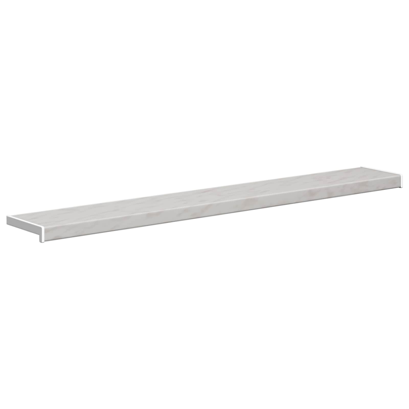 Prozorska klupčica Mramorna tekstura 140 x 25 x 4,5 cm PVC