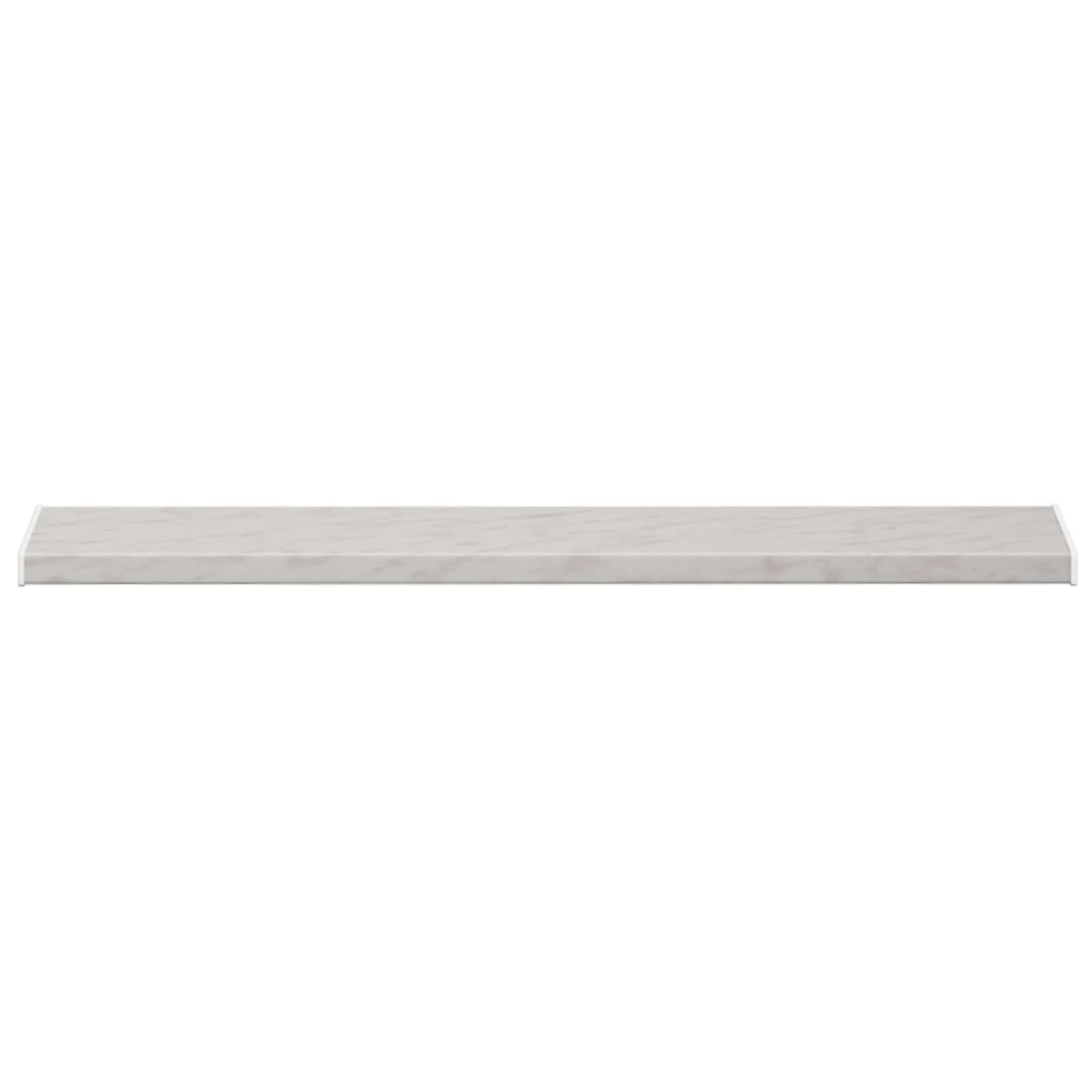 Prozorska klupčica Mramorna tekstura 160 x 25 x 4,5 cm PVC