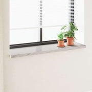 Prozorska klupčica Mramorna tekstura 120 x 40 x 4,5 cm PVC