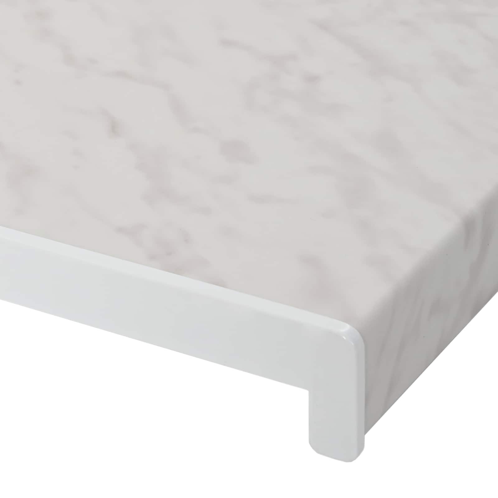 Prozorska klupčica Mramorna tekstura 80 x 45 x 4,5 cm PVC