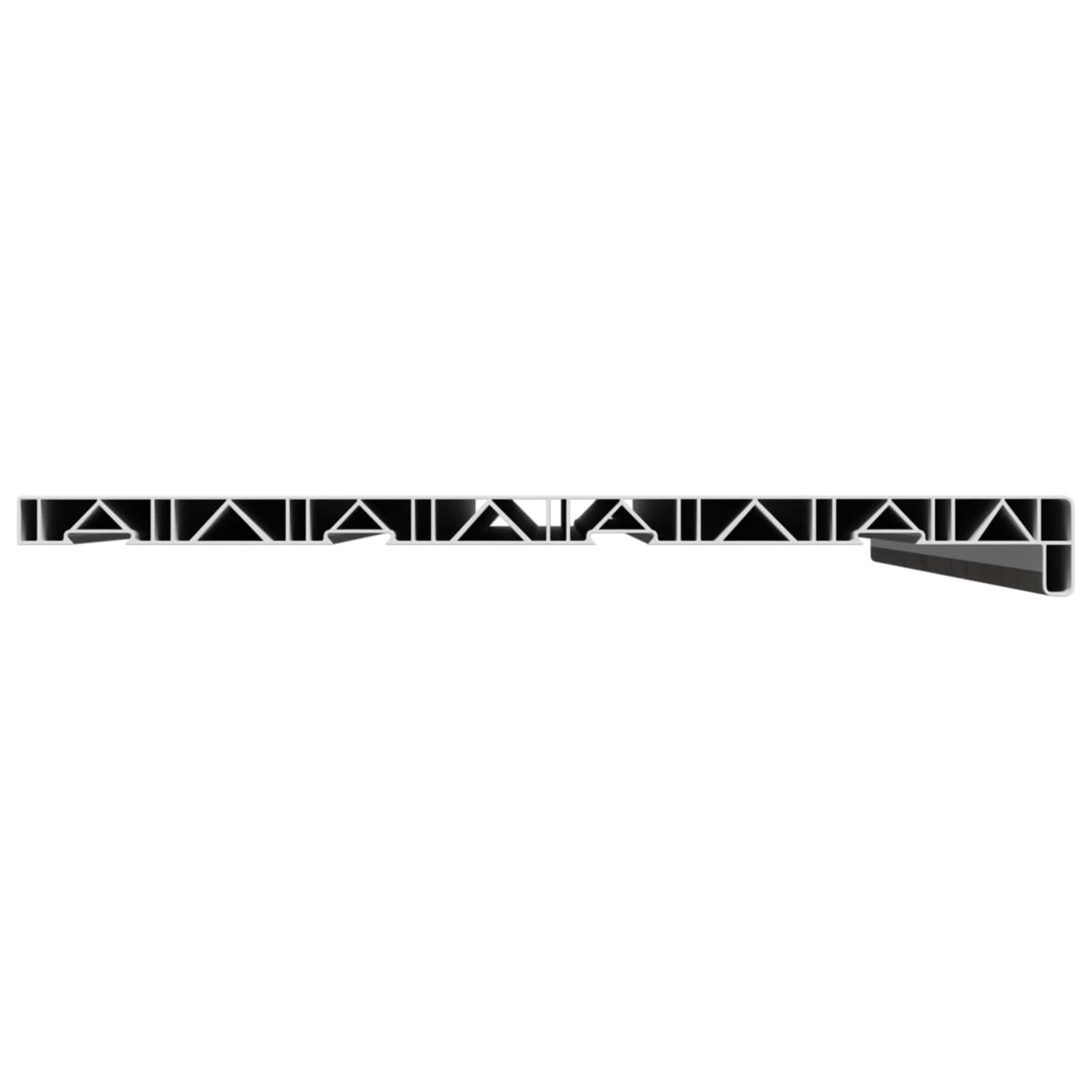 Prozorska klupčica Mramorna tekstura 80 x 45 x 4,5 cm PVC