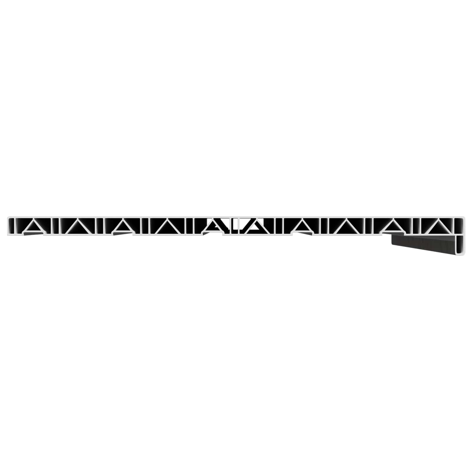 Prozorska klupčica Mramorna tekstura 80 x 50 x 4,5 cm PVC