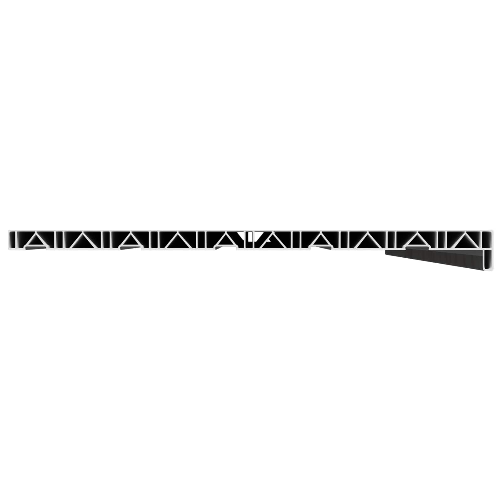 Prozorska klupčica Mramorna tekstura 160 x 50 x 4,5 cm PVC