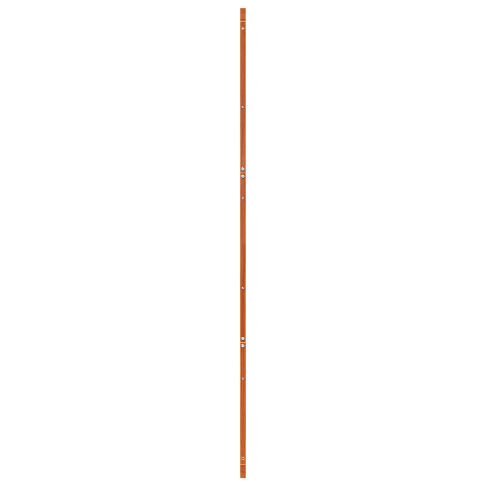 Vrata staje Voštanosmeđa 100 x 2,5 x 208 cm Masivna borovina