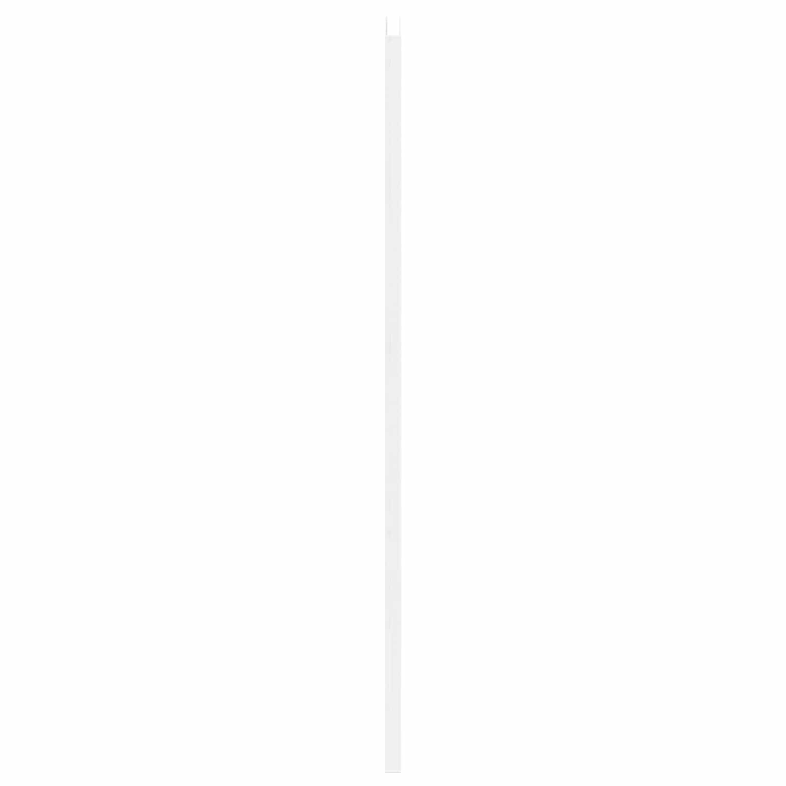 Vrata na rasklapanje 2 pcs Bijela Masivna borovina