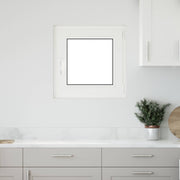 Prozor za podrum RISOR 50 x 50 cm PVC i staklo Bijela
