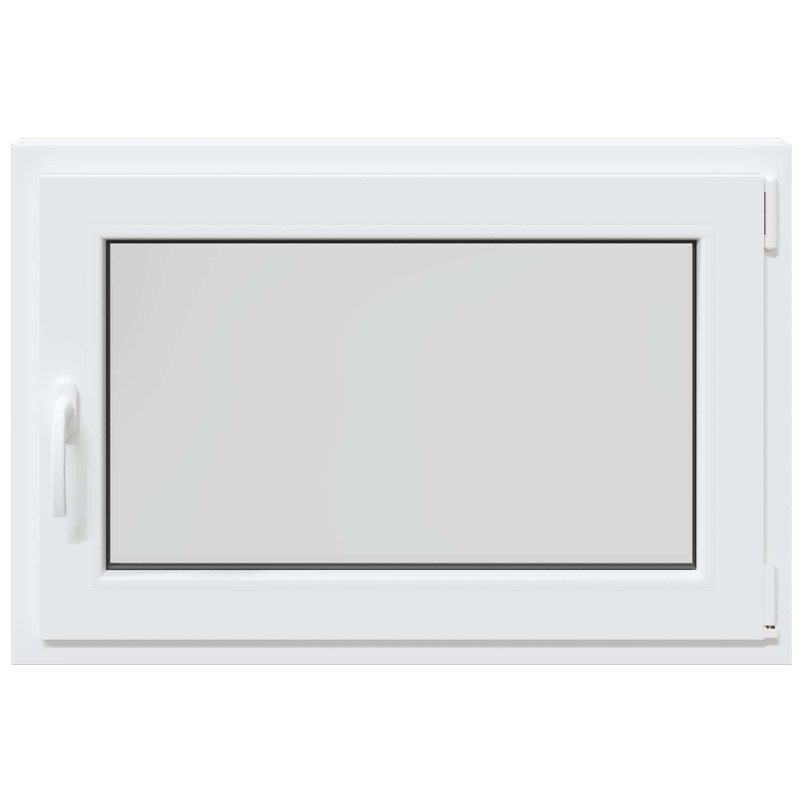 Prozor za podrum RISOR 90 x 50 cm PVC i staklo Bijela