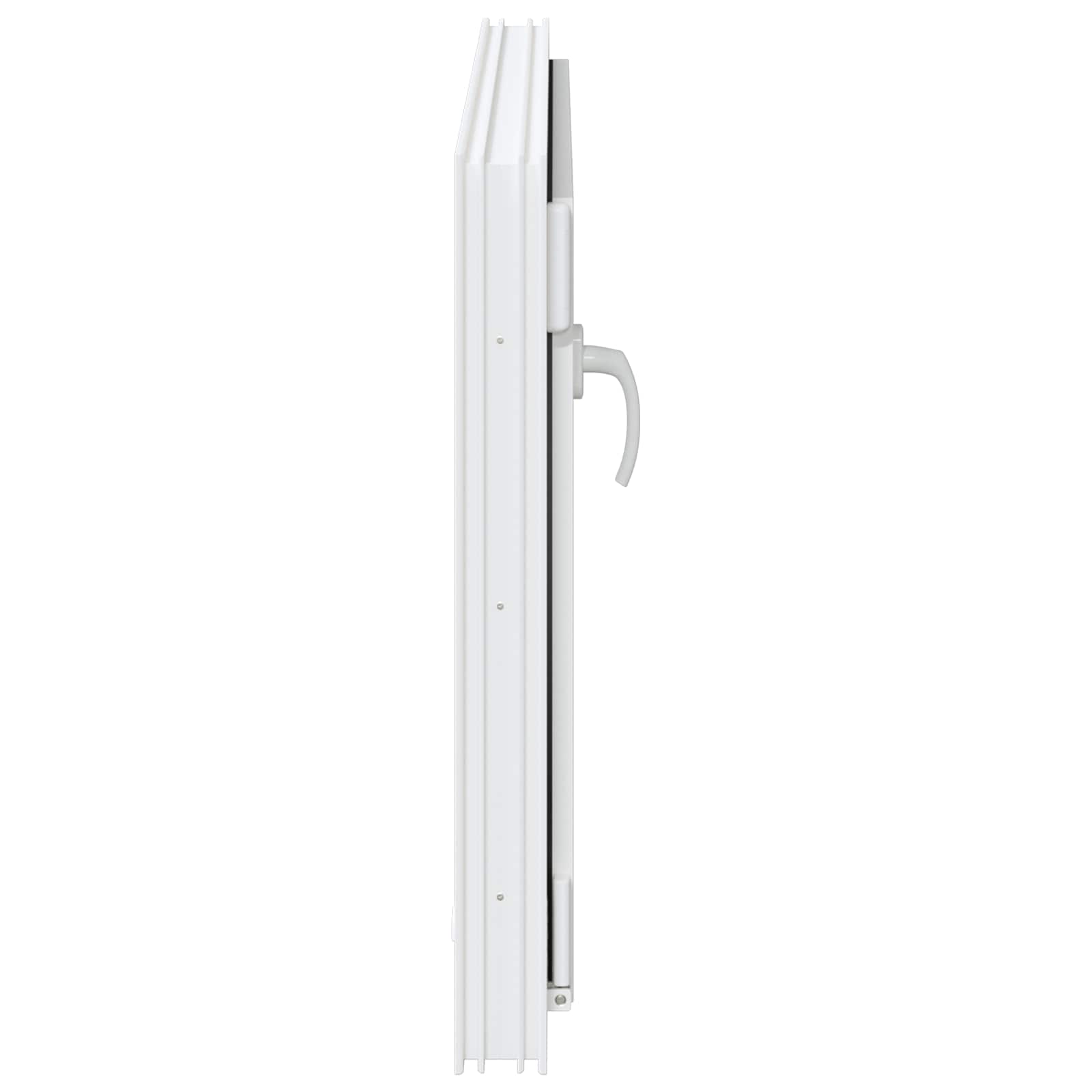 Prozor za podrum RISOR 90 x 60 cm PVC i staklo Bijela