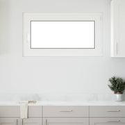 Prozor za podrum RISOR 110 x 70 cm PVC i staklo Bijela