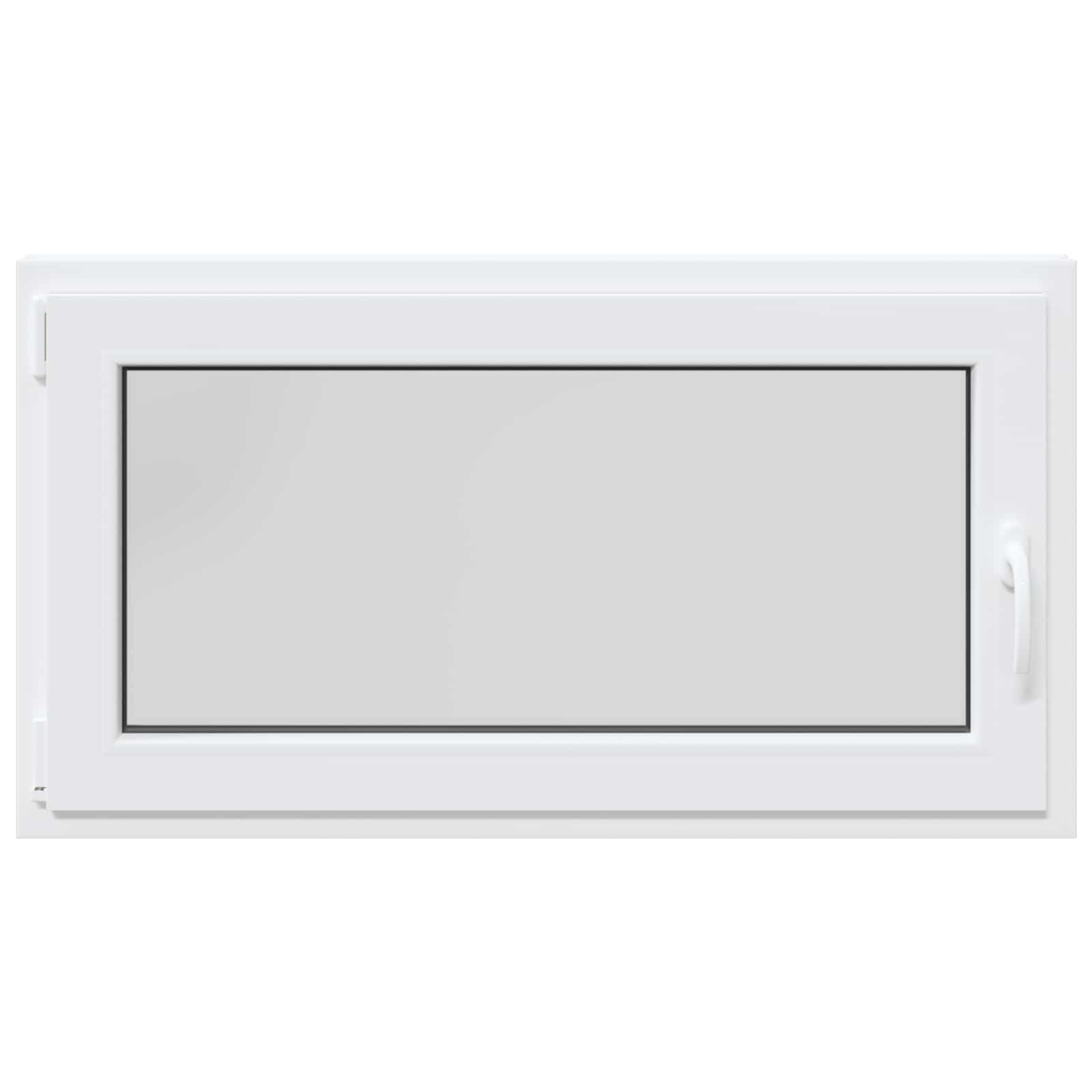 Prozor za podrum RISOR 110 x 70 cm PVC i staklo Bijela
