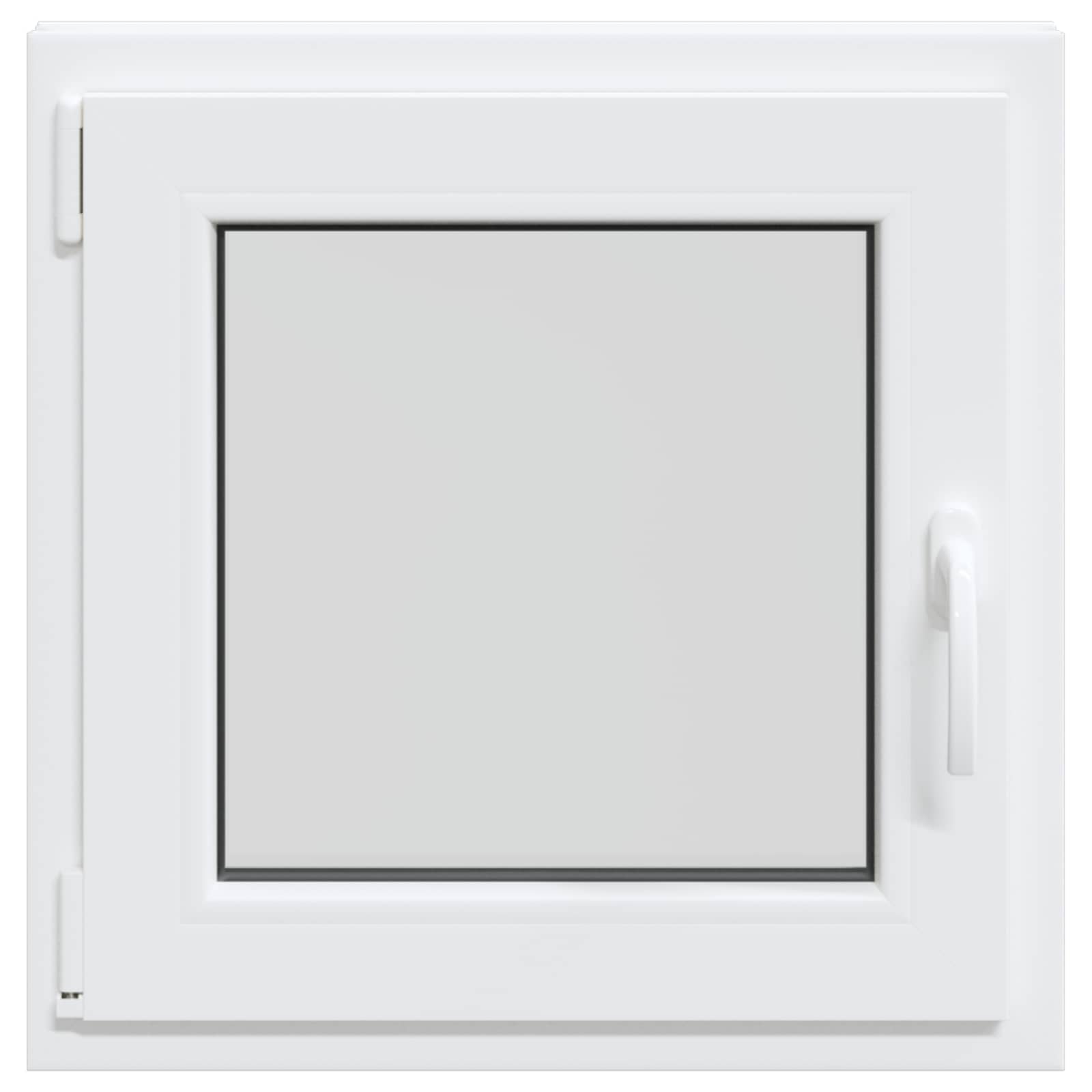 Prozor za podrum RISOR 50 x 50 cm PVC i staklo Bijela