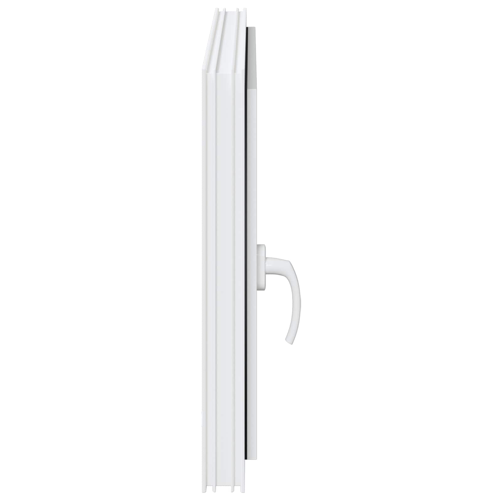 Prozor za podrum RISOR 90 x 50 cm PVC i staklo Bijela