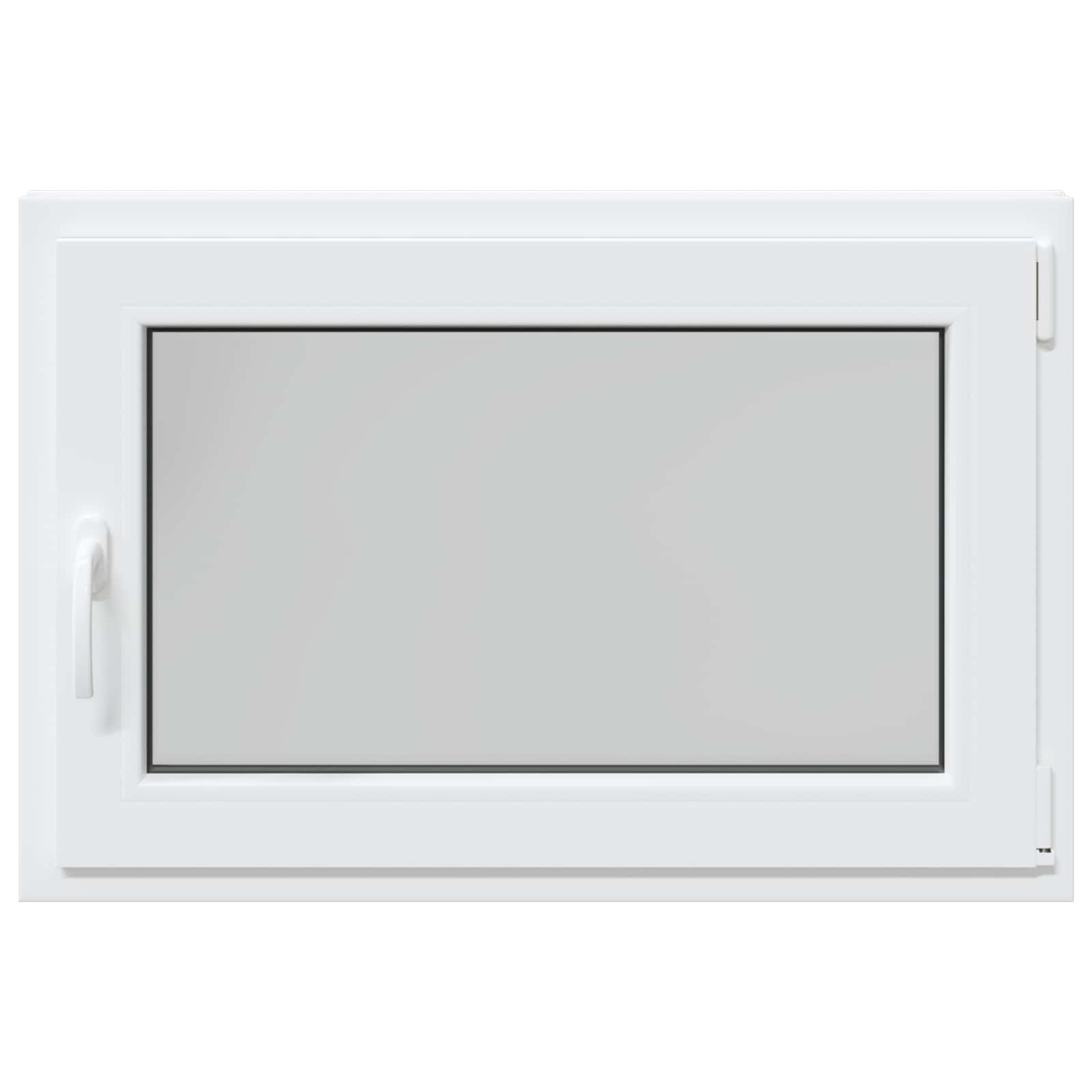 Prozor za podrum RISOR 90 x 60 cm PVC i staklo Bijela